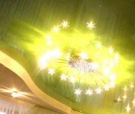 Двухуровневые натяжные потолки - тип 2