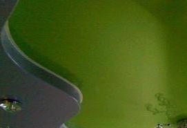 Двухуровневый натяжной потолок из гипсокартона - вариант 1