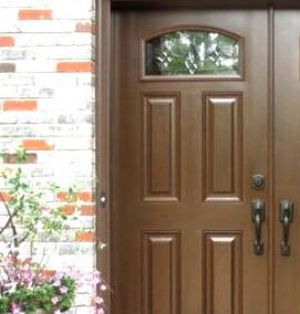 Двустворчатые входные двери - тип 1