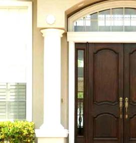 Двустворчатые входные двери - тип 2