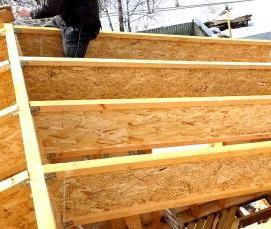 Двутавровые балки из досок - тип 3