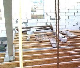 Двутавровые балки перекрытия - модель 2