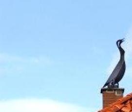 Дымник флюгер - модель 3