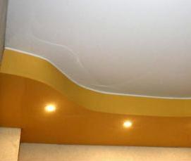 Дышащие натяжные потолки - тип 3