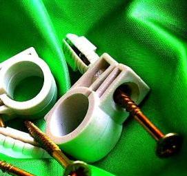 Дюбель-хомут для крепления гофры - тип 2