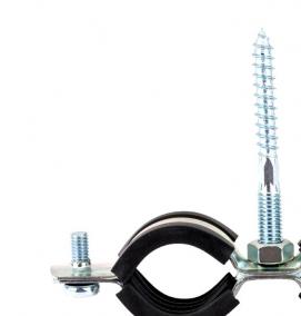 Дюбель-хомут для крепления трубы - вариант 3