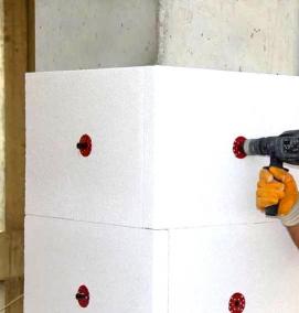 Дюбель-шуруп тарельчатый - вариант 3