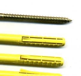 Дюбель 6х40 мм полипропилен - модель 2