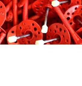 Дюбель с металлическим стержнем - модель 4