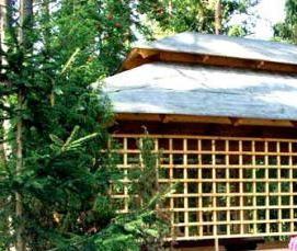 эко беседки для дачи - тип 4