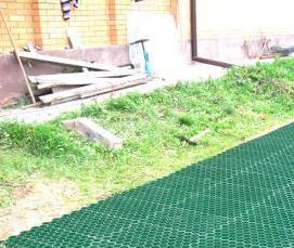 эко газонная решетка для парковки - модель 2