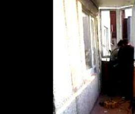 эконом-отделка балкона - вариант 1