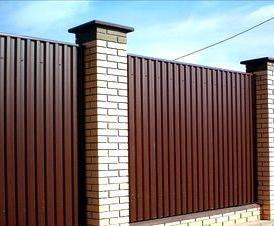 эконом  из профнастила - тип 1