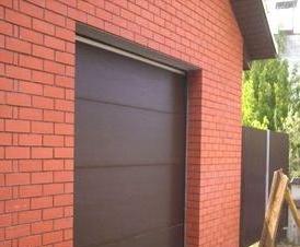 электрические ворота с пультом - вариант 3