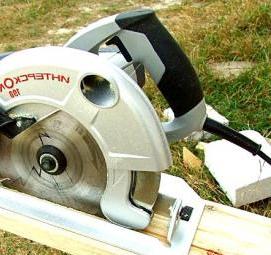 электродвигатель для циркулярной пилы на 220 вольт - вариант 1