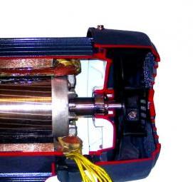 электродвигатель постоянного тока с независимым возбуждением - вариант 1