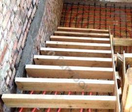 электромонтаж теплого пола - тип 1