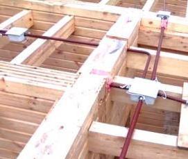 электромонтаж жилого дома - вариант 1