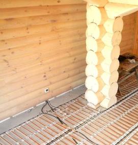 электронный теплый пол - тип 1