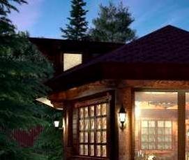 элитные беседки с барбекю - вариант 2