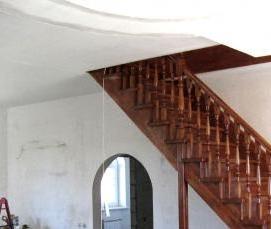 элитные деревянные лестницы - вариант 4