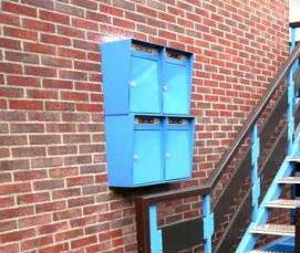 эвакуационная металлическая лестница - тип 4