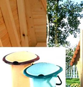 Емкость для дачного туалета - вариант 1