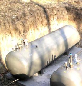 Емкость для воды в землю - модель 1