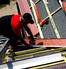 Ендова кровли - модель 1