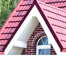 Ендова кровли - модель 3