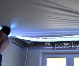 Европейские натяжные потолки - модель 2