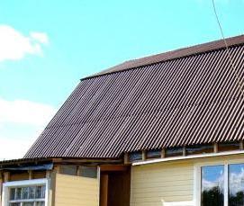 Еврошифер коричневый - тип 2