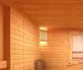 Евровагонка для парилки - вариант 4