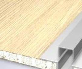 F профиль для стеновых панелей - модель 4