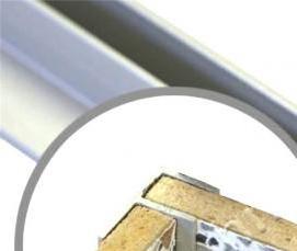 F профиль для стеновых панелей - модель 3