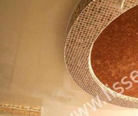 фактурные матовые натяжные потолки - тип 3