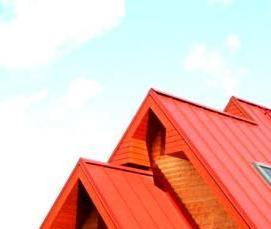 фальцевая кровля черная - тип 2