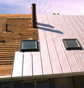 фальцевая кровля - модель 1