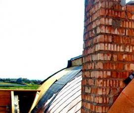 фальцевая кровля ромбом - тип 1