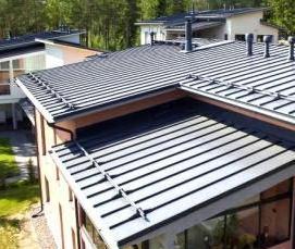 фальцевая мягкая кровля - вариант 3