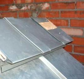 фальцевый металлический лист - тип 2