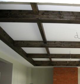 фальшбалки потолочные - вариант 2