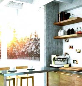 фартук для красной кухни - тип 4