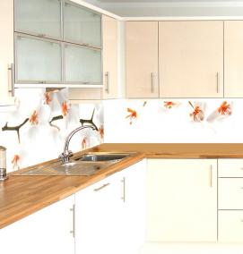 фартук для кухни из абс пластика - модель 1