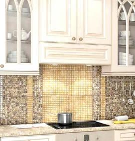 фартук для кухни: лаванда - тип 1