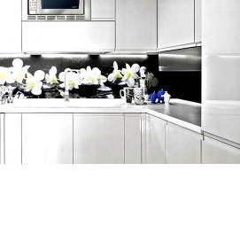 фартук для кухни: орхидеи - модель 1