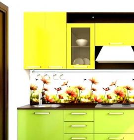 фартук для кухни: ромашки - модель 1