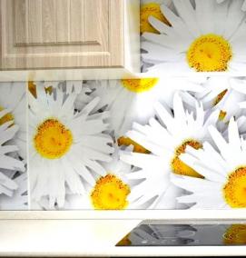 фартук для кухни: ромашки - модель 3