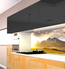 фартук для кухни с фотопечатью - вариант 1