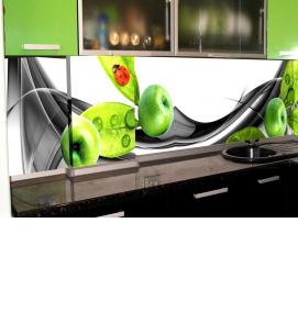 фартук для кухни с фотопечатью - вариант 3